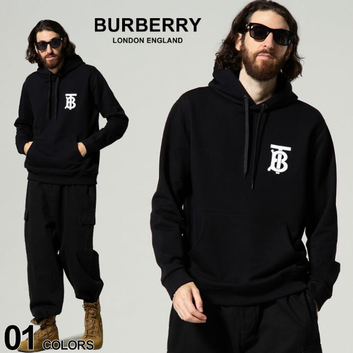楽天市場】バーバリー メンズ BURBERRY TB ロゴ スウェット パーカー 