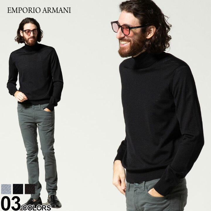 楽天市場】エンポリオ アルマーニ メンズ EMPORIO ARMANI ウール 