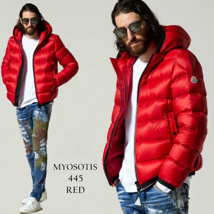 楽天市場 モンクレール メンズ Moncler ナイロン フード ダウンジャケット Myosotis ミヨゾティス 赤 ブランド アウター ブルゾン ダウン Mcmyosotis1 21aw Sale 2 A ゼンオンライン楽天市場店