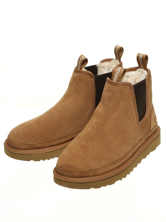 うのにもお得な情報満載 Ugg Australia アグ オーストラリア ロゴ スエード ブーツ Neumel Graphicブランド メンズ 男性 シューズ 靴 レザー ショート Ugg Fucoa Cl