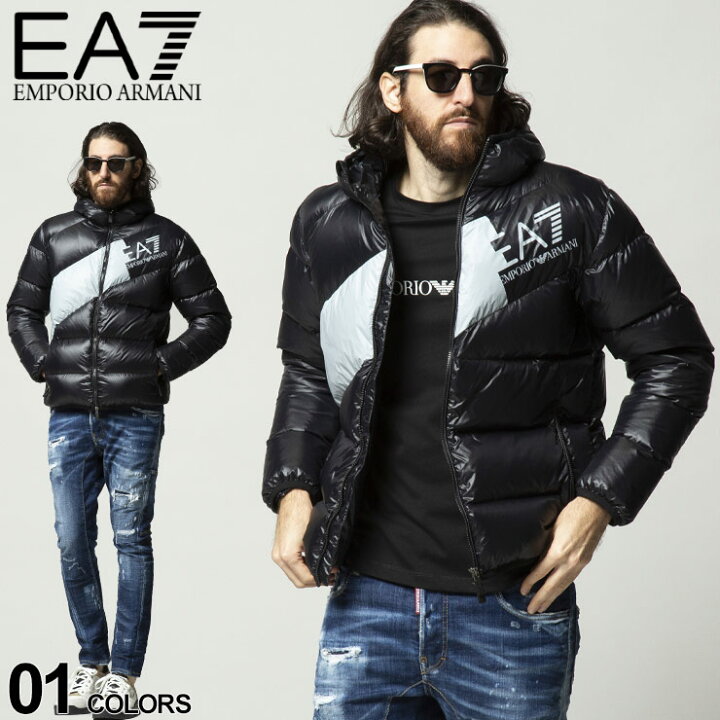 楽天市場】EMPORIO ARMANI EA7 エンポリオ アルマーニ ロゴ フード 