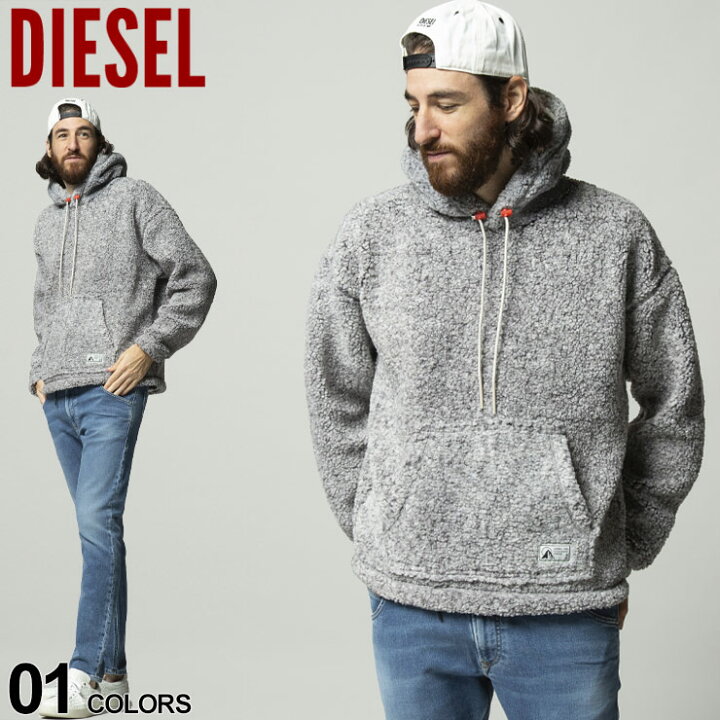 楽天市場】DIESEL ディーゼル ボア プルオーバー パーカー ブランド 
