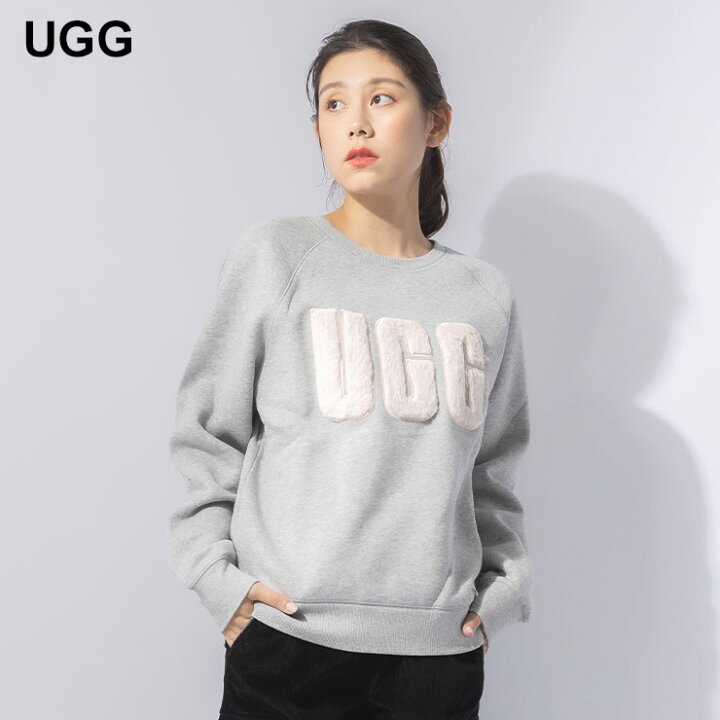 楽天市場】UGG アグ ファー ロゴ トレーナー LOGO CREWNECK ブランド  