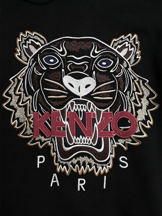 楽天市場】【ラスト1点 ブラックXSサイズ】KENZO ケンゾー 裏起毛 