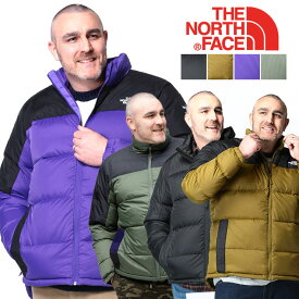 大きいサイズ メンズ THE NORTH FACE (ザ ノースフェイス) スタンド フルジップ ダウンジャケット M DIABLO DWN JKT 700フィル ジャケット ブルゾン ダウン 秋 冬 防寒 アウトドア 無地 切り替え NF0A4M9JD22