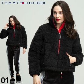 トミーヒルフィガー レディースTOMMY HILFIGER スタンド フルジップ ボアジャケットブランド レディース アウター ジャケット ブルゾン ボア TMLTP14941J