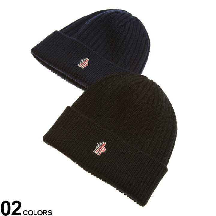 楽天市場 Moncler Grenoble モンクレール グルノーブル ウール ワンポイント ニットキャップ ブランド メンズ レディース 帽子 ニット帽 Mcgn3b ゼンオンライン楽天市場店