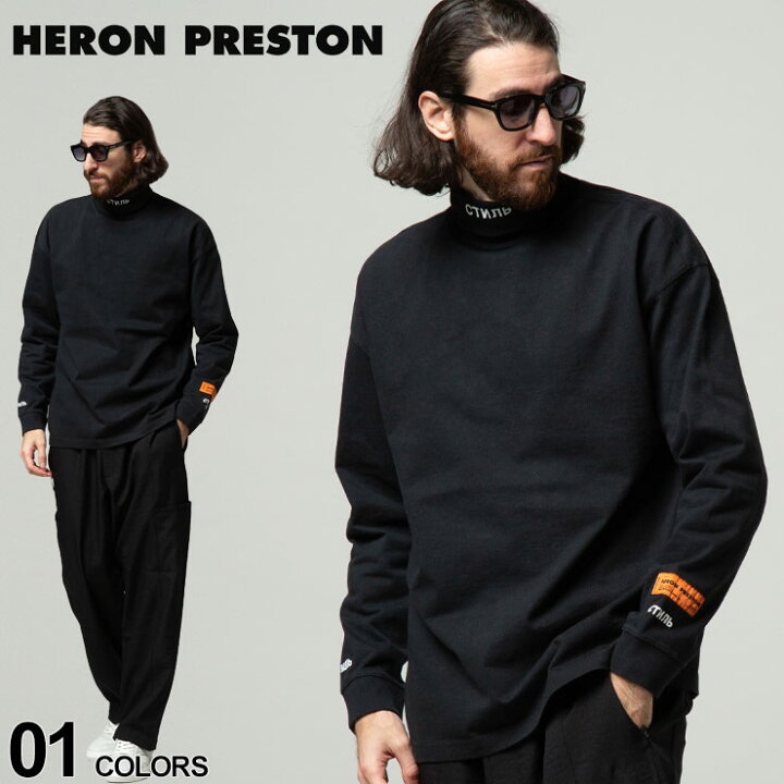 楽天市場】ヘロンプレストン Tシャツ HERON PRESTON ロンT 刺繍  