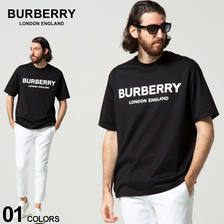 バーバリー Tシャツ メンズ BURBERRY ロゴプリント 半袖 Tシャツブランド メンズ 男性 トップス Tシャツ 半袖 シャツ  BB8026016 | ゼンオンライン楽天市場店