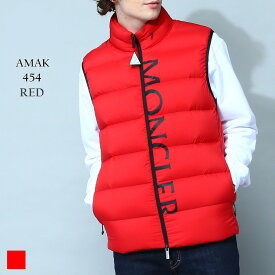 【ラスト1点Mサイズ】 モンクレール MONCLER ダウンベスト ダウンブルゾン メンズ Amak アマク ベスト ジレ ロゴ ブランド アウター 大きいサイズあり レギュラーフィット MCAMAK2