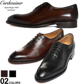 コードウェイナー Cordwainer シューズ ビジネスシューズ 革靴 メンズ 黒 クロ 茶色 プレーントゥ 内羽根 ブランド 靴 ビジネス フォーマル 大きいサイズあり CWBOND4WELLS226