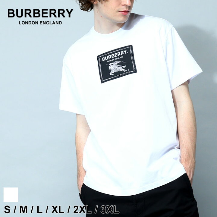 楽天市場】バーバリー BURBERRY Tシャツ 半袖 メンズ オーバーサイズ  