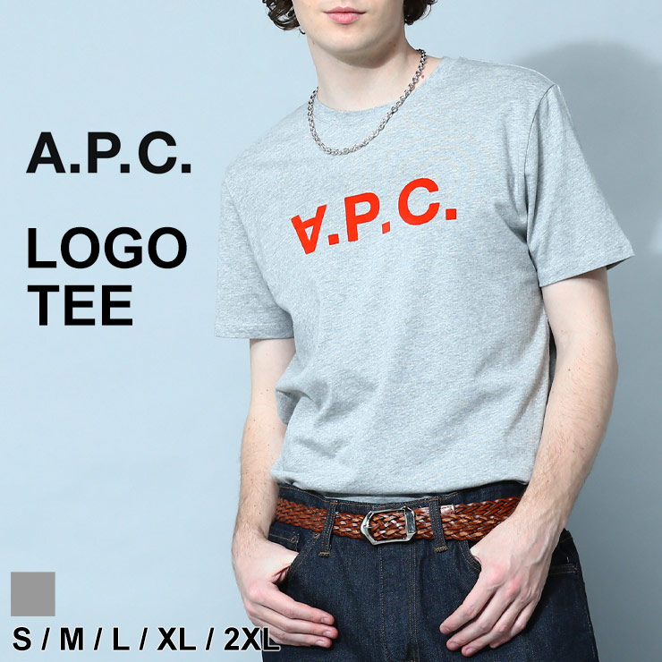 楽天市場】APC A.P.C アーペーセー Tシャツ 半袖 メンズ VPC クルー 