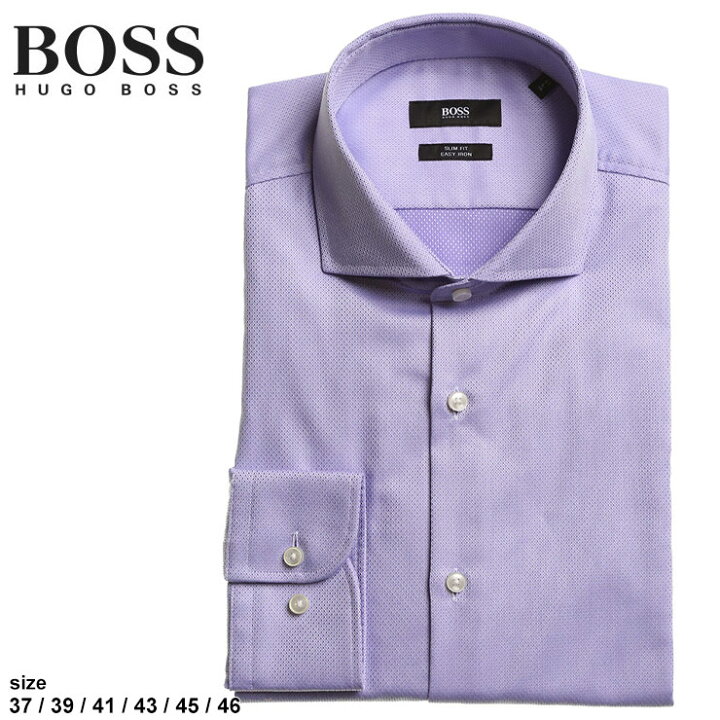 楽天市場 ヒューゴボス シャツ メンズ Hugo Boss イージーアイロン ホリゾンタルカラー 長袖 ドレスシャツ Slimfitブランド メンズ 男性 ビジネス フォーマル ワイシャツ シャツ Hbhank Sale 1 C ゼンオンライン楽天市場店