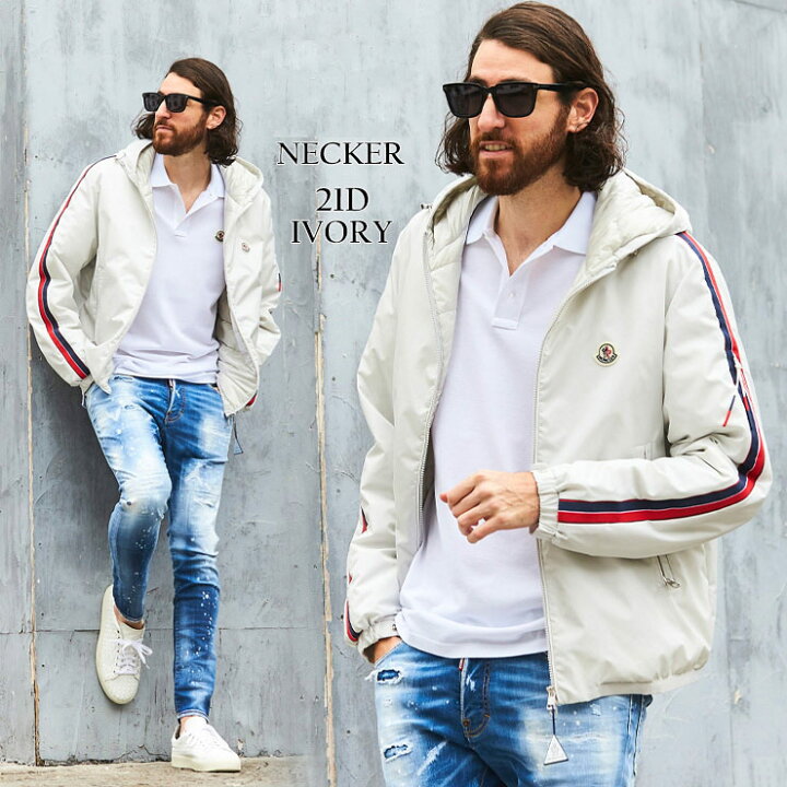 楽天市場】モンクレール メンズ ダウン MONCLER 春アウター 薄手 袖 