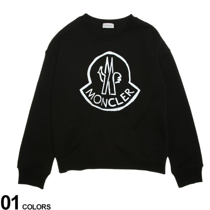 楽天市場】モンクレール レディース スウェット MONCLER ロゴ プリント 