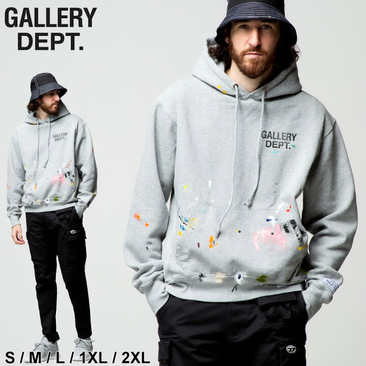 楽天市場】ギャラリーデプト メンズ パーカー GALLERY DEPT. 裏起毛 