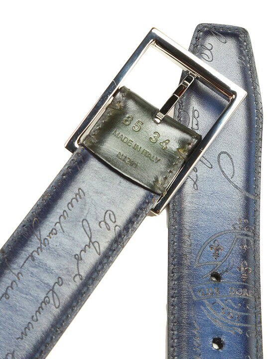 楽天市場】ベルルッティ ベルト メンズ Berluti ブランド ロゴ  