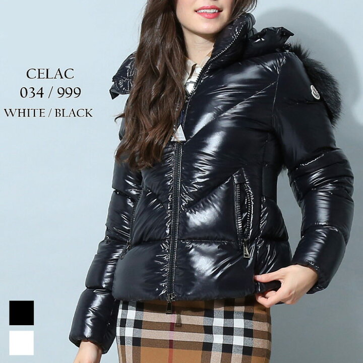 楽天市場 モンクレール レディース ダウン Moncler ブランド ダウンジャケット ショートダウン アウター ジャケット ブルゾン フード着脱 フルジップ ファー ベルト Celac スリムフィット 黒 ブラック 白 ホワイト Mclcelac2 ゼンオンライン楽天市場店