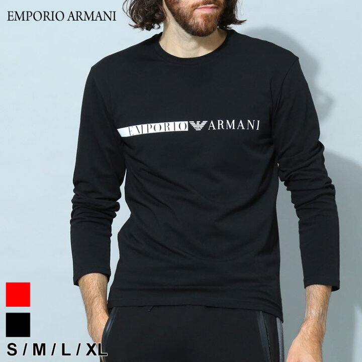 楽天市場】アルマーニ メンズ Tシャツ 長袖 エンポリオアルマーニ 