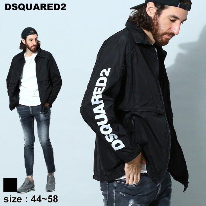 楽天市場】ディースクエアード DSQUARED2 ジャケット ナイロンブルゾン 