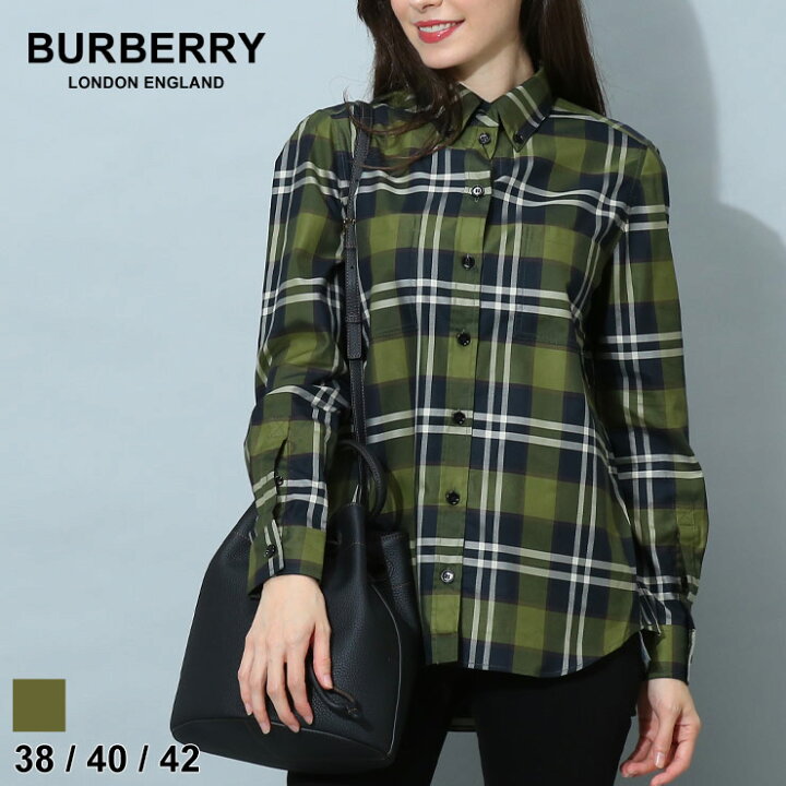 楽天市場】バーバリー レディース シャツ BURBERRY ブランド 長袖 