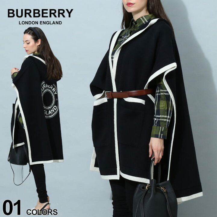 楽天市場】バーバリー レディース ケープ BURBERRY ブランド ポンチョ 