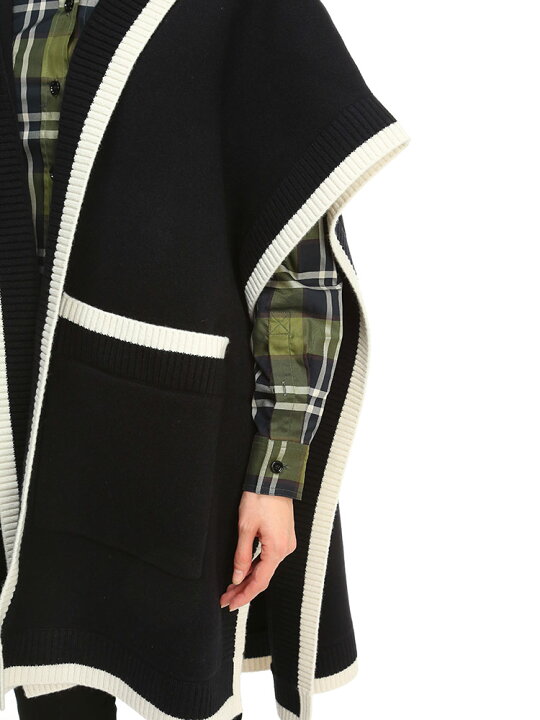 楽天市場】バーバリー レディース ケープ BURBERRY ブランド ポンチョ 