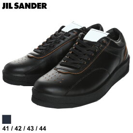 ジルサンダー メンズ スニーカー JIL SANDER ブランド シューズ 靴 ローカット ロゴ レースアップ レザー 大きいサイズ JL32WS0014P2644