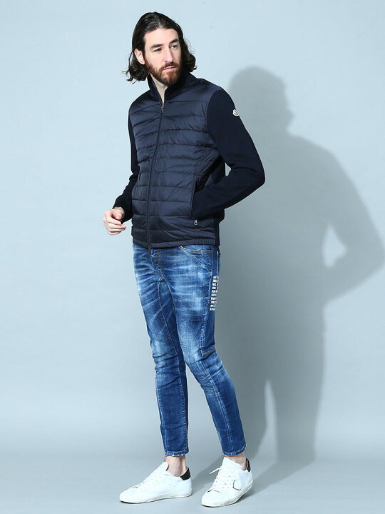 楽天市場】モンクレール ダウンカーディガン メンズ MONCLER ブランド  