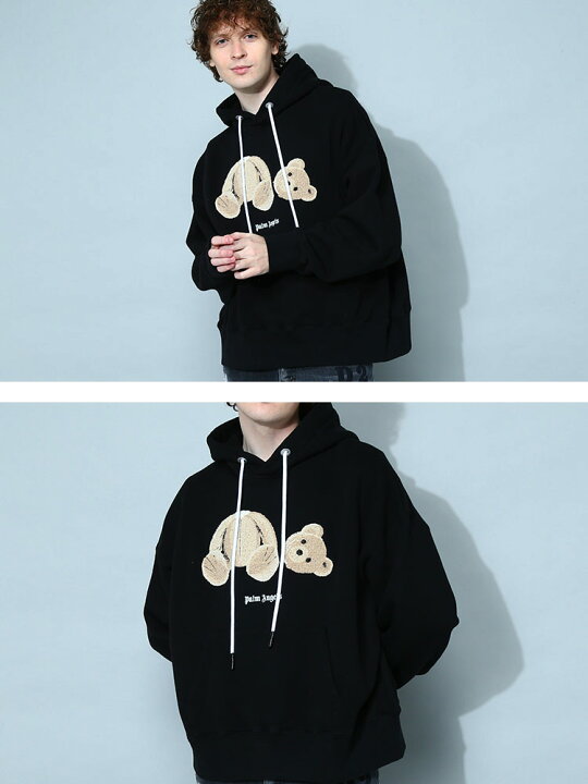 Palm Angels(パームエンジェルス) サイズ:M BEAR HOODIE ベアー  