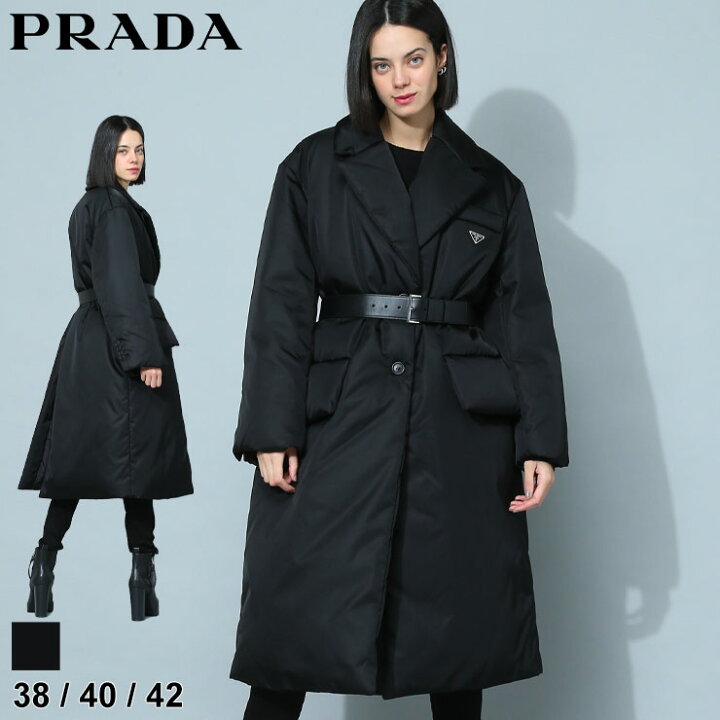 楽天市場】プラダ レディース ダウン PRADA ブランド ダウンコート 