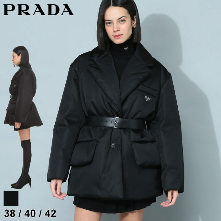 楽天市場】プラダ レディース ダウン PRADA ブランド ダウンジャケット 