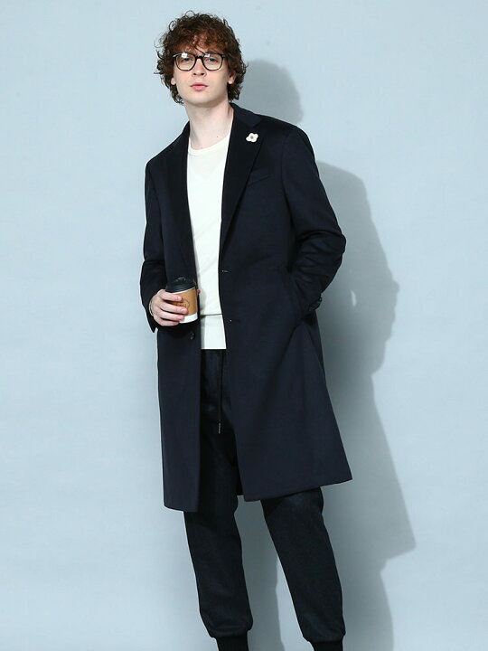 楽天市場】ラルディーニ メンズ コート LARDINI ブランド チェスター 
