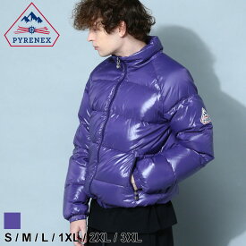 ◆エントリーでさらにポイント+4倍◆ピレネックス ダウン メンズ PYRENEX ブランド ダウンジャケット VINTAGE ヴィンテージ ミシック ビンテージ アウター ジャケット ブルゾン スタンド ロゴ フルジップ 大きいサイズあり PNHUS004