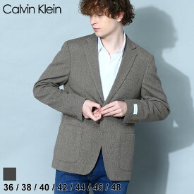 クーポン利用でさらに1000円OFF カルバンクライン メンズ ジャケット Calvin Klein ブランド テーラード シングル SLIMFIT フォーマル ビジネス ベージュ ウール混 大きいサイズ CKMOAA17IY0230