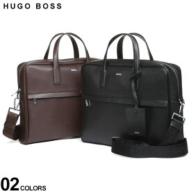 ヒューゴボス HUGO BOSS ブリーフバッグ メンズ ストラクチャード ドキュメントケース 鞄 レタリングロゴ ブランド ビジネス HB50483563 2024_vt SALE_5_a SALE_5_a