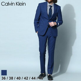 ◆エントリーでさらにポイント+4倍◆カルバンクライン スーツ Calvin Klein メンズ シングル ノータック SLIMFIT 紺 ブランド ビジネス フォーマル スリム 大きいサイズあり CKMABRY5FYL207 SALE_2_d