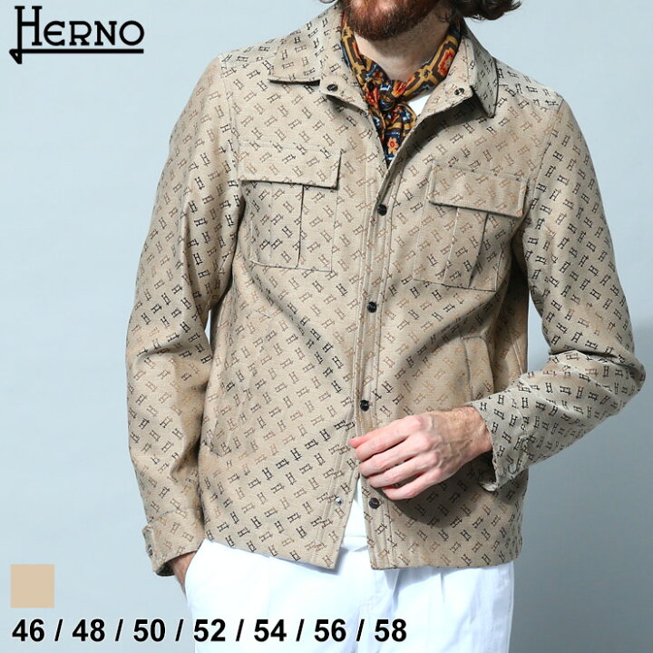 楽天市場】ヘルノ HERNO ジャケット メンズ シャツジャケット 