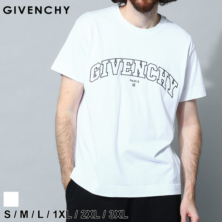 楽天市場】ジバンシィ Tシャツ GIVENCHY メンズ カットソー 半袖 ロゴ