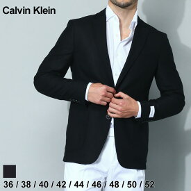 ◆エントリーでさらにポイント+4倍◆カルバンクライン Calvin Klein ジャケット メンズ フォーマル クロ 黒 ヘリンボン シングル ブランド アウター テーラード フォーマル ウール 大きいサイズあり CKMASON7ZW SALE_2_c