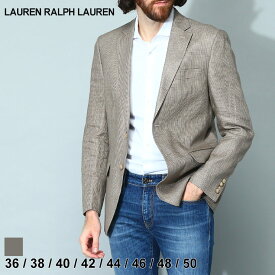 ローレン ラルフローレン ジャケット LAUREN RALPH LAUREN メンズ リネンジャケット 麻ジャケット シングル アウター 麻 リネン 千鳥柄 シングル ULTRAFLEX ブランド サマージャケット 大きいサイズあり RLLSST14DX0625 SALE_2_c