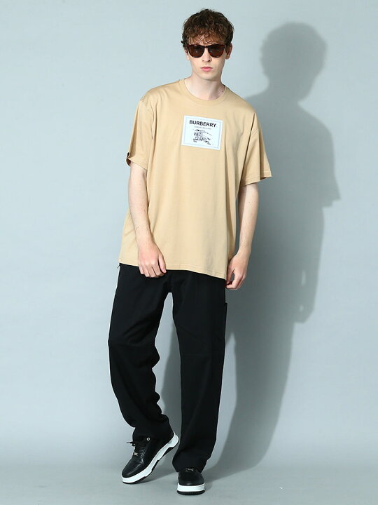楽天市場】バーバリー Tシャツ メンズ BURBERRY ロゴ カットソー 