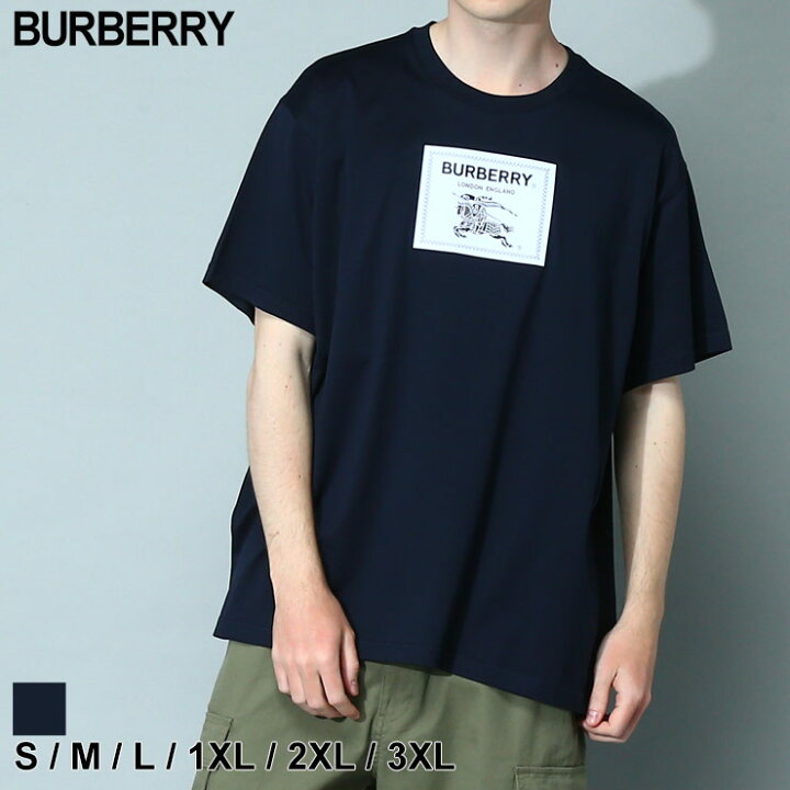 楽天市場】バーバリー Tシャツ メンズ BURBERRY ロゴ カットソー  