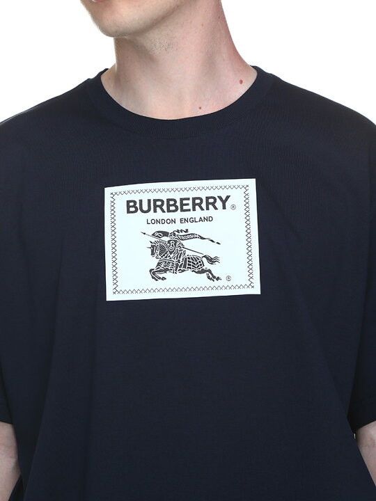楽天市場】バーバリー Tシャツ メンズ BURBERRY ロゴ カットソー 