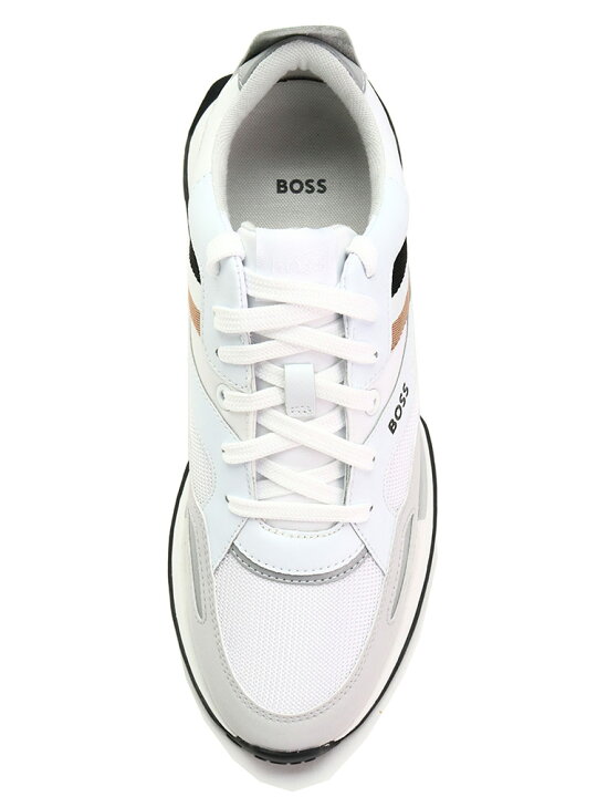 楽天市場】ヒューゴボス スニーカー HUGO BOSS メンズ ロゴ メッシュ 