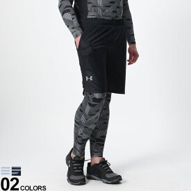 大きいサイズ メンズ UNDER ARMOUR (アンダーアーマー) COMPRESSION 総柄 前閉じ レギンス ISO-CHILL LEGGING NOVELTY タイツ フルレギンス スポーツ 1378348