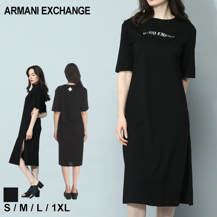 楽天市場】【ラスト一点1XLサイズ】 アルマーニ ワンピース ARMANI 