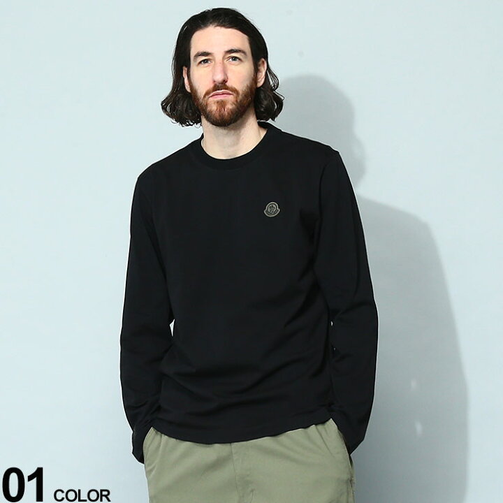 楽天市場】モンクレール Tシャツ メンズ MONCLER ロンT カットソー 