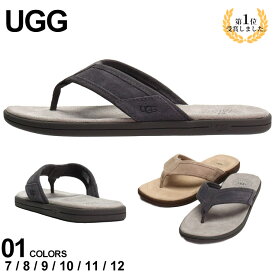 UGG サンダル メンズ アグ スエード ビーチサンダル Seaside Flip Suede トングサンダル ブランド シューズ 靴 定番 大きいサイズあり UGG1138152
